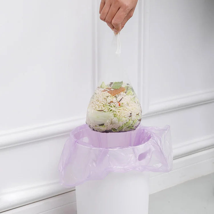 Corner Sink Drain Basket with Disposable Mesh Bags