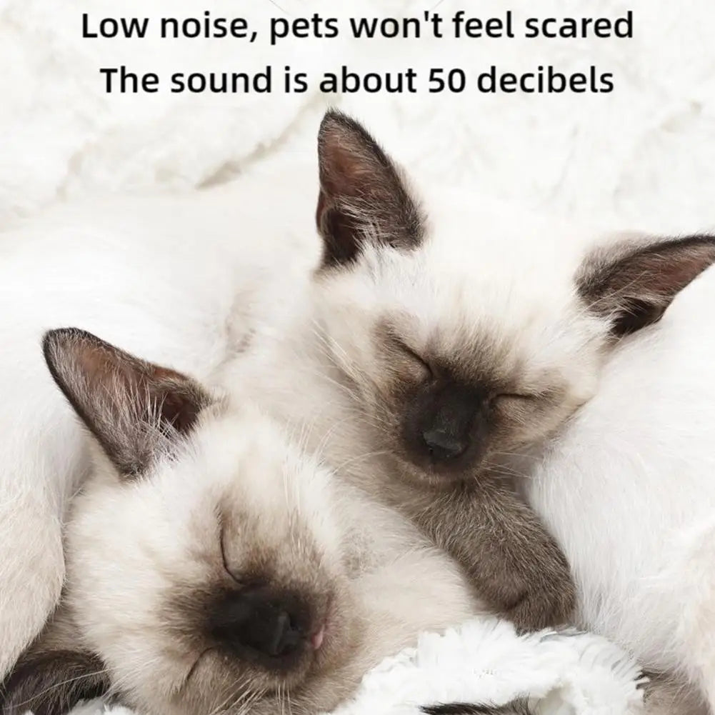 KITPIPI Pet Nail Grinder | Quiet USB Rechargeable Trimmer for Dogs & Cats