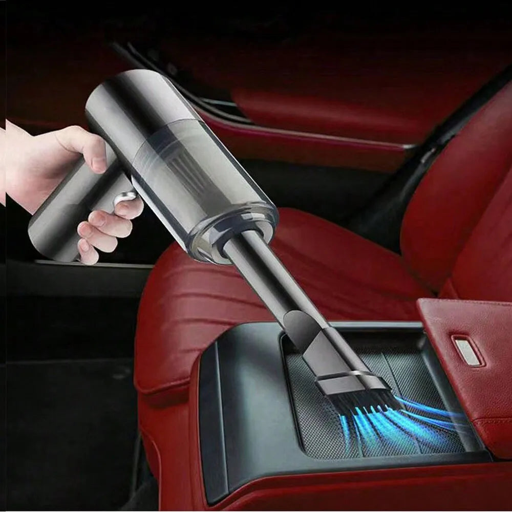 3-in-1 Portable USB Vacuum Cleaner — Suction, Blowing & Combo Modes for Car & Home
