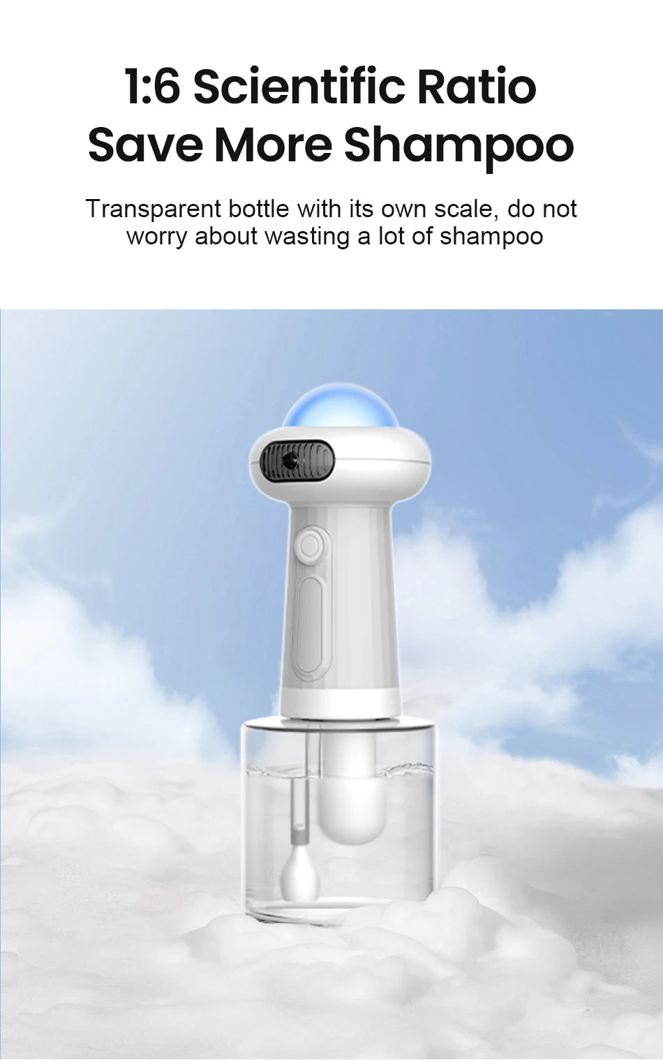 ROJECO Pet Automatic Soap Dispenser | USB Rechargeable Foam Maker