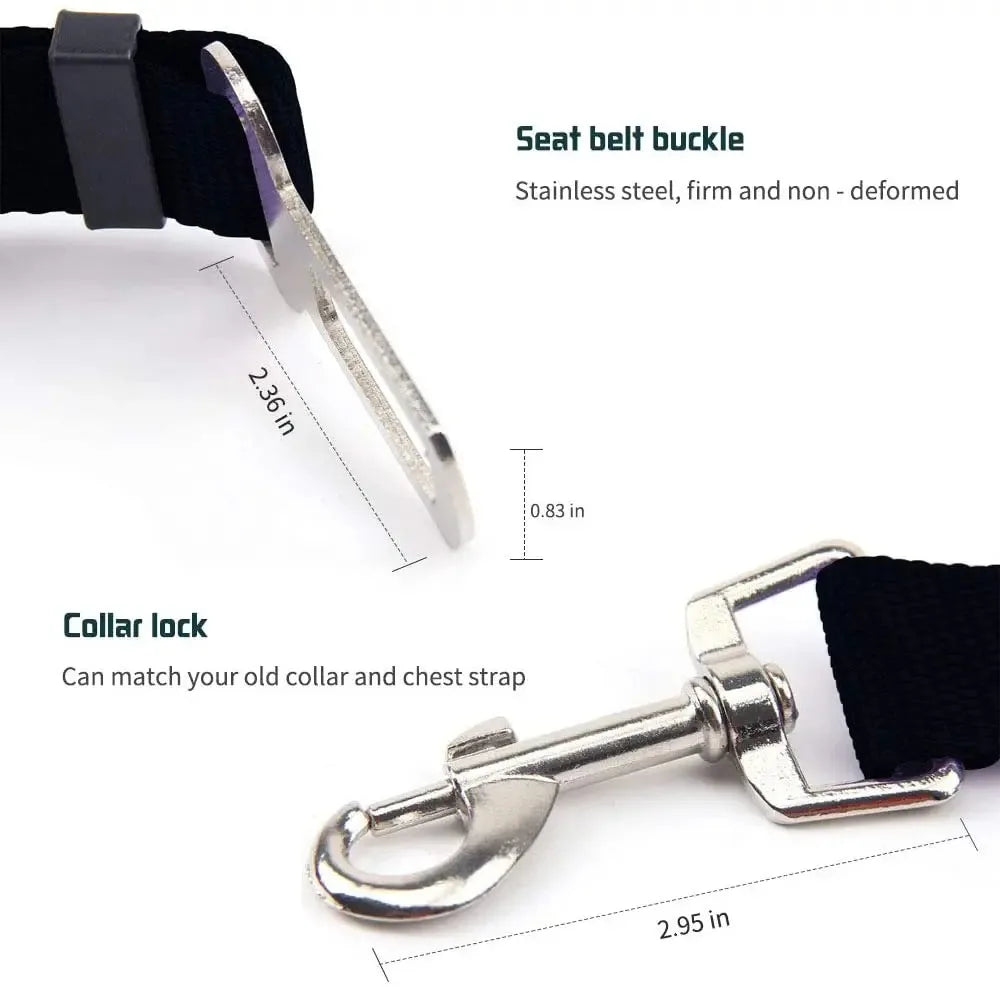 Dog Car Seat Belt & Safety Harness
