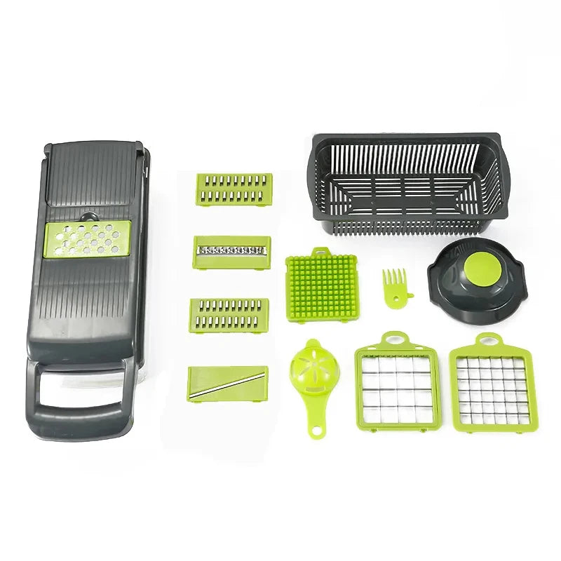14/16-in-1 Multifunctional Vegetable Chopper & Food Slicer