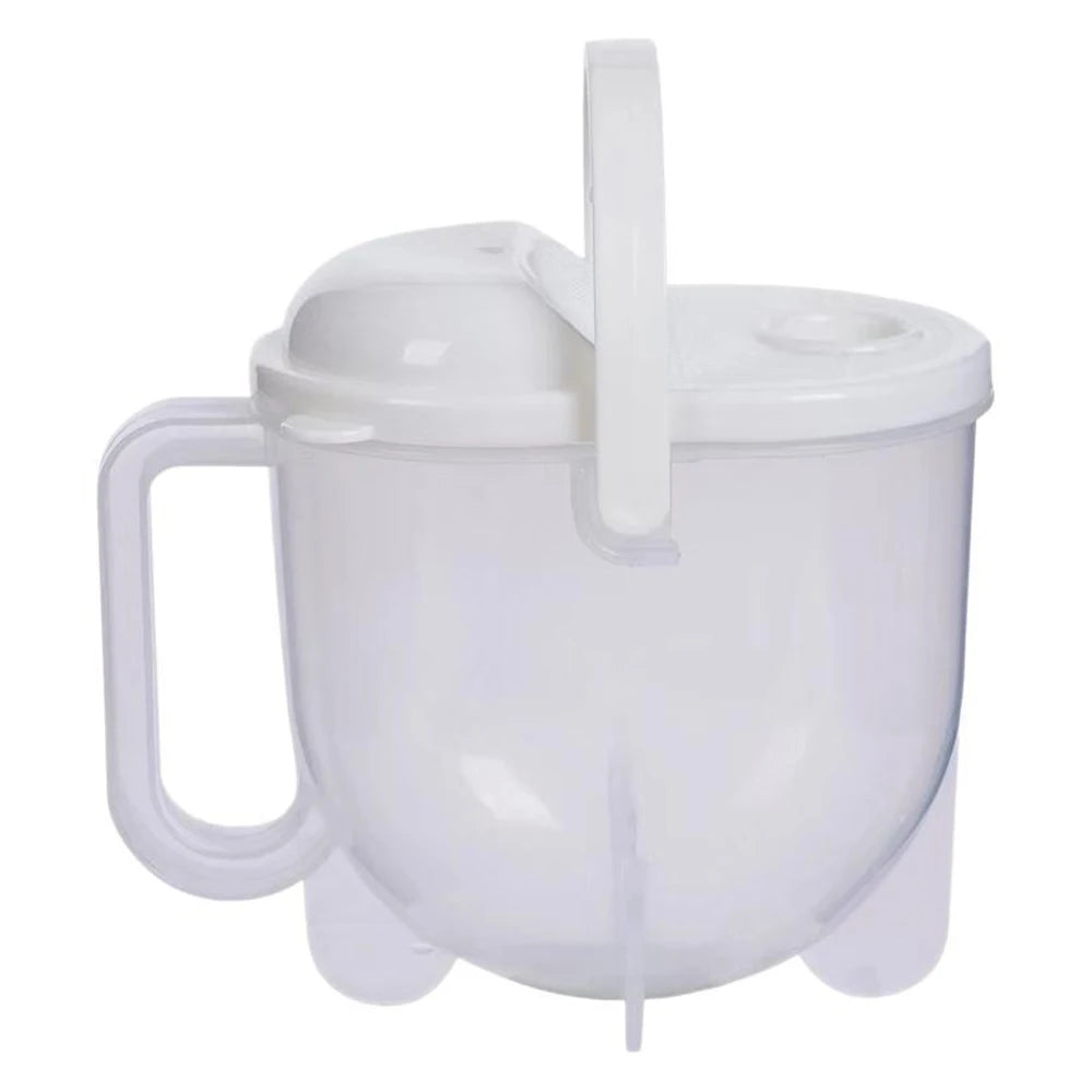 Rice Washer & Strainer Bowl with Handle